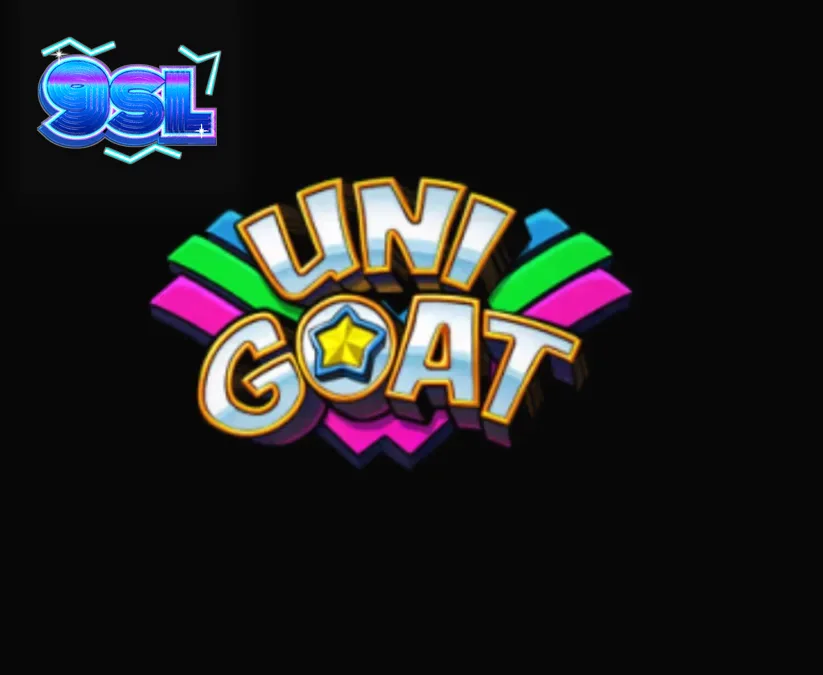 Tampilan visual slot Unigoat dengan tema kambing ajaib dan latar belakang pertanian fantasi.
